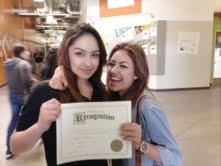 Awarded for Hardworking “I give Jocelyn Aceves this award because even though she doesn’t get awarded for academic procedures she still tries hard and I believe she should be awarded for trying her best,” said junior JulietaVillalobos