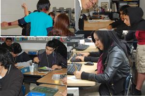 A collage of different electives that are available to students.