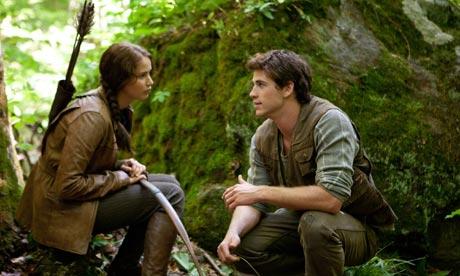 Katniss and Gale talking about running away from district 12.