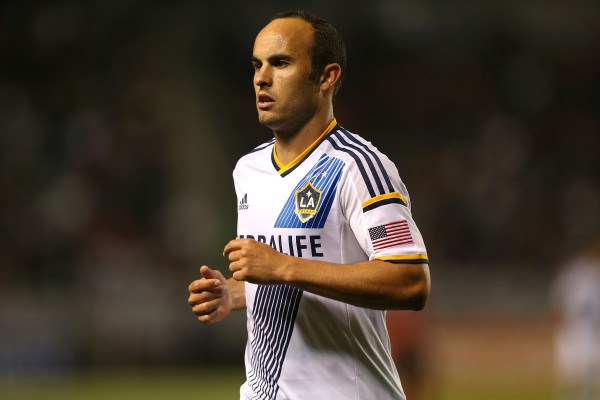 Landon Donovan Wearing for LA Galaxy