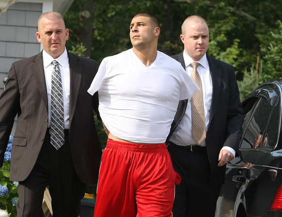 Arrest Of New England Patriots Player Aaron Hernandez