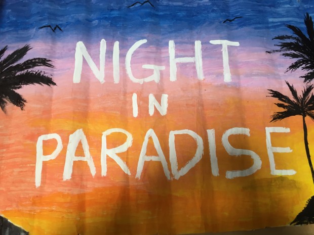 night in paradise image