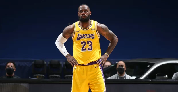 Lakers starting  point guard, Lebron James. Source: David Sherman / NBAE via Getty Images file