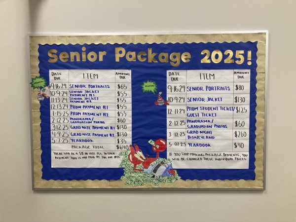 Navigation to Story:  Seniors react to the 2024-2025 senior package. 