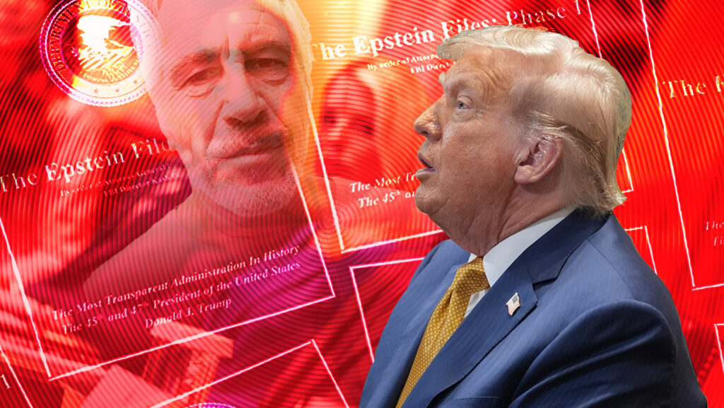 Donald Trump hesitates on the release of the Epstein files.